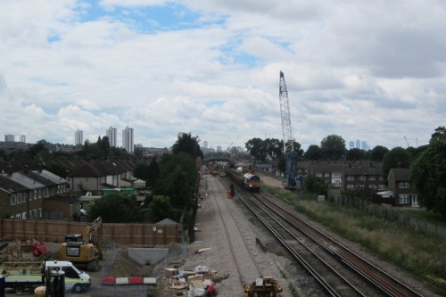 View west from Eynsham Drive